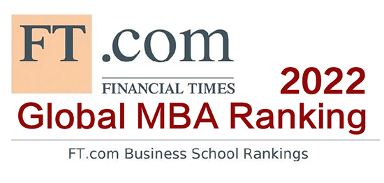 22金融时报全球mba排名 Financial Times Global Mba Ranking 22 北美mba申请区